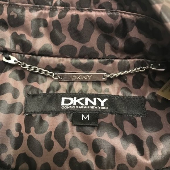 DKNY Women’s Trench Coat ~ Animal print ~ NWOT - Picture 8 of 16